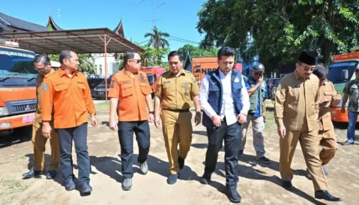 Sumbar Terima Bantuan Penanganan Bencana Rp2,5 Miliar dari Pemprov Jawa Timur
