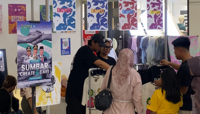 Brand Lokal Bansi Galang Donasi Bencana Sumbar Lewat “Sumbar Create & Care” di Basko City Mall