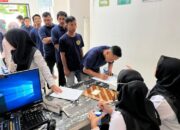 Pastikan Rutan Bersih Narkoba, Petugas dan Warga Binaan Rutan Padang Jalani Tes Urine