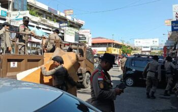 Pedagang Kaki Lima Selasar Pasar Raya Padang Kembali Ditertibkan
