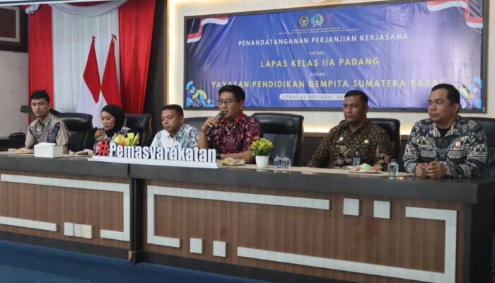 Lapas Padang Jalin Kerja Sama Pendidikan Kesetaraan bagi Warga Binaan