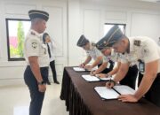 Perkuat Integritas dan Pelayanan Publik, Rutan Padang Teken Pakta Integritas dan Komitmen Bersama Zona Integritas