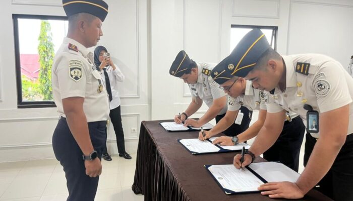 Perkuat Integritas dan Pelayanan Publik, Rutan Padang Teken Pakta Integritas dan Komitmen Bersama Zona Integritas